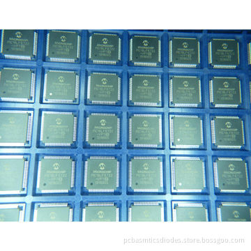 IC, MCU PIC18LF8722-I/PT, Microchip, 80-TQFP